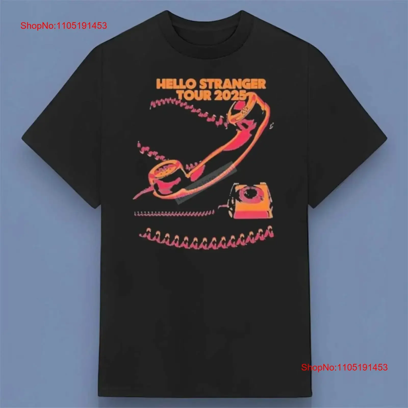 

Футболка Thunder Jackson Hello Stranger Tour 2025 S 4XL, винтажная стираная унисекс, слегка модная дизайнерская одежда с графическим рисунком