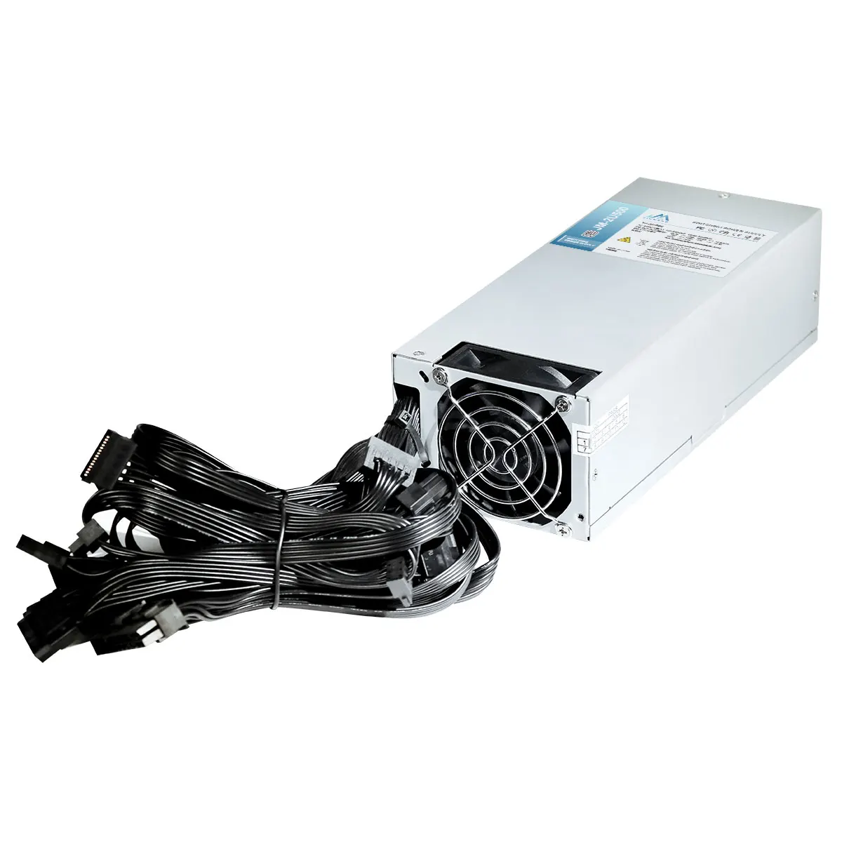 Flex ATX 500W 2U Server Power Supply For NAS ITX Mini PC 80Plus Bronze Active PFC 1-Year Warranty Stock Metal