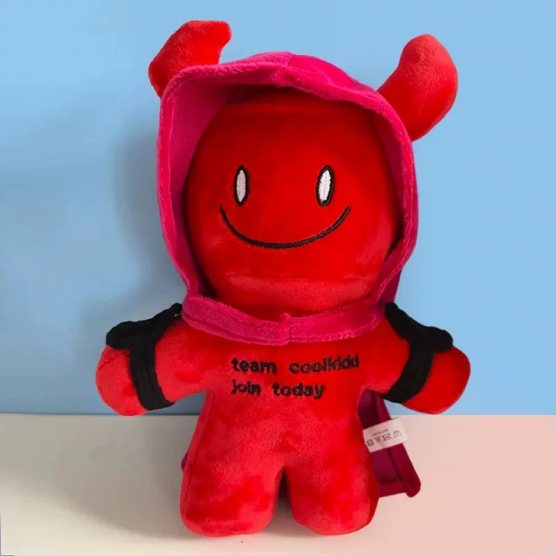 23cm Forsaken Chance Gubby Plush Toys Game Peripheral Anime Stuffed Pillow Cartoon Birthday Halloween Red Devil Dolls Fans Gift