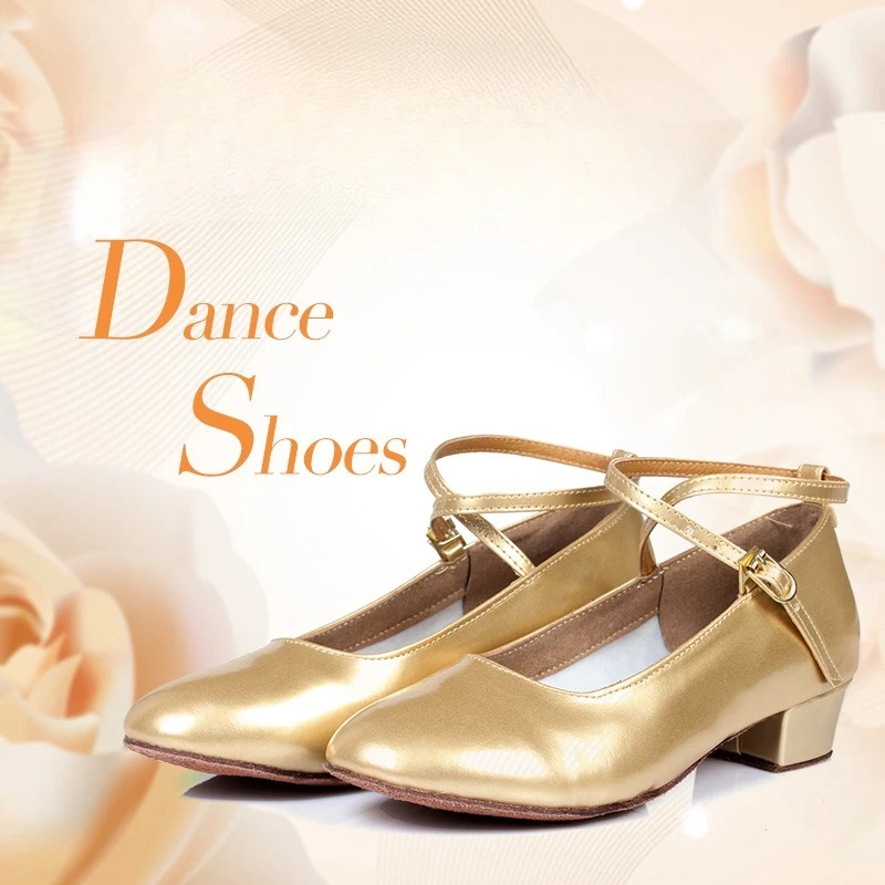Zapatos de Baile para Mujer, 3 cm, Modernos, para Baile Social, Vals, Flamenco, Actuaciones, Estilo Español, Zapatos de Torero, Cha-cha, Latinos