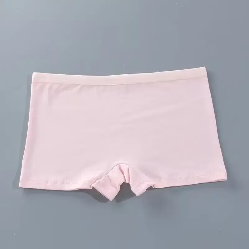 Boxer élastique en coton pour fille de 8 à 16 ans, lot de 3 pièces, sous-vêtements pour enfants, pantalons courts de sécurité