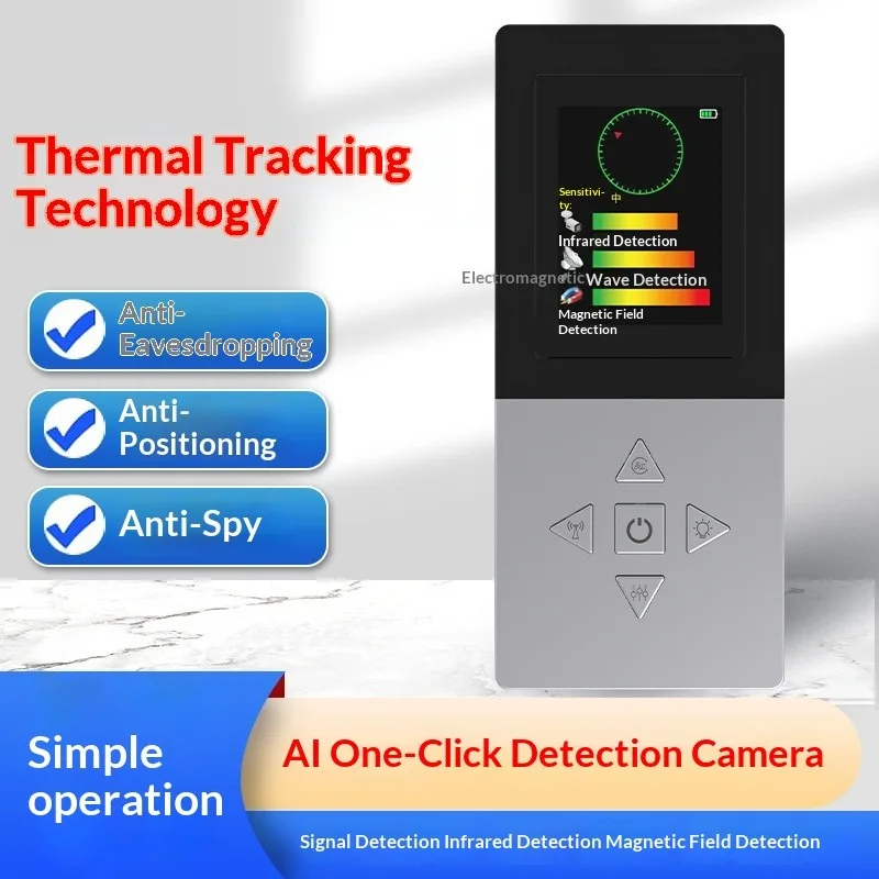 Intelligent anti surveillance, anti spying, positioning, GPS signal detector, infrared detection
