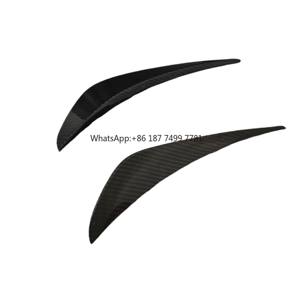 

Suitable for Upgrading . 720S with Dry Carbon Fiber Front Bumper Decorative Fan Blades