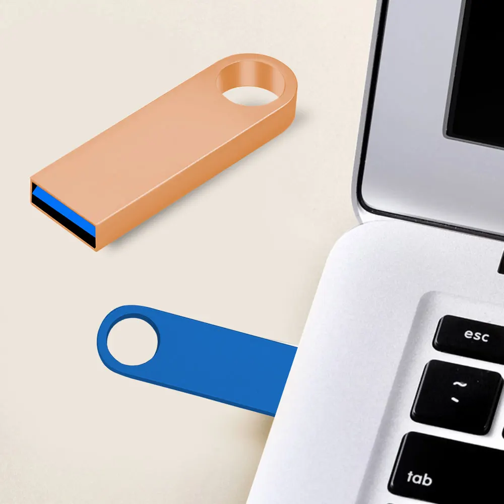 رائجة البيع سلسلة مفاتيح معدنية 3.0 محرك فلاش USB 128 جيجابايت محرك القلم 8 جيجابايت 16 جيجابايت 32 جيجابايت 64 جيجابايت ذاكرة U Stick 3. 0 بندريف عالي السرعة