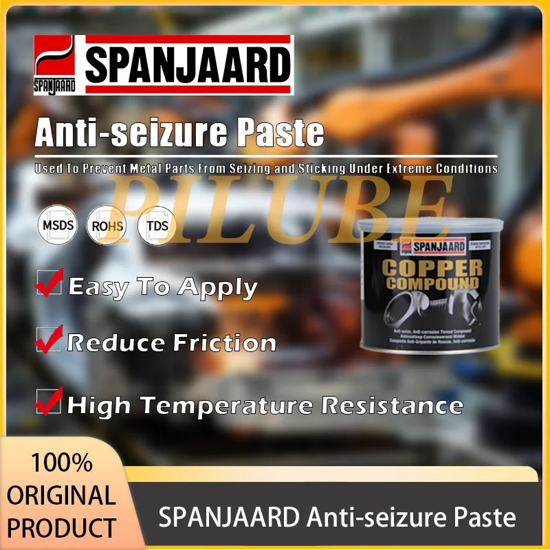 

SPANJAARD Anti-seizure Paste for Preventing Seizing and Enhancing Lubrication in Industrial Applications Original Product