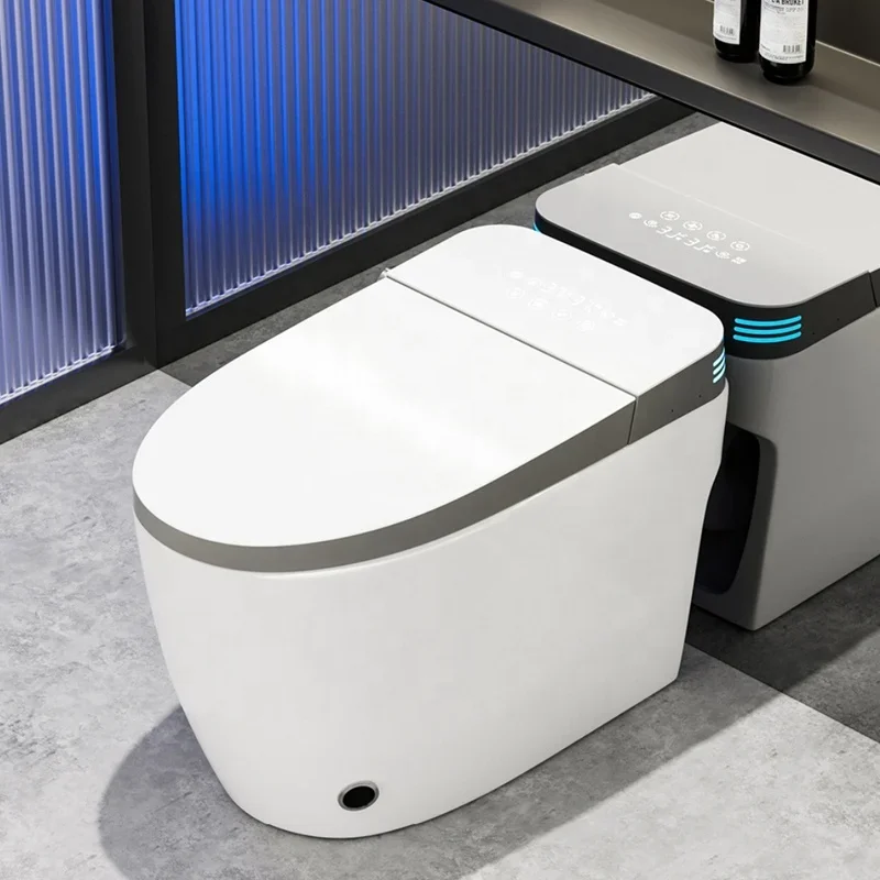 New high end floor mounted automatic flush electric toilet bathroom ceramic intelligent smart toilets