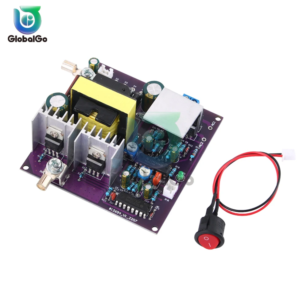 300W Corrected Sine Wave Output 50Hz Inverter 12V To 220V Inverter Power Supply Energy Storage DC-AC Boost Board