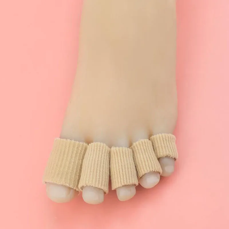 เส้นใยซิลิโคน Toe Separator Protector เท้า Orthopedic Toe Cover Care เครื่องมือความงาม Toe Separators อุปกรณ์