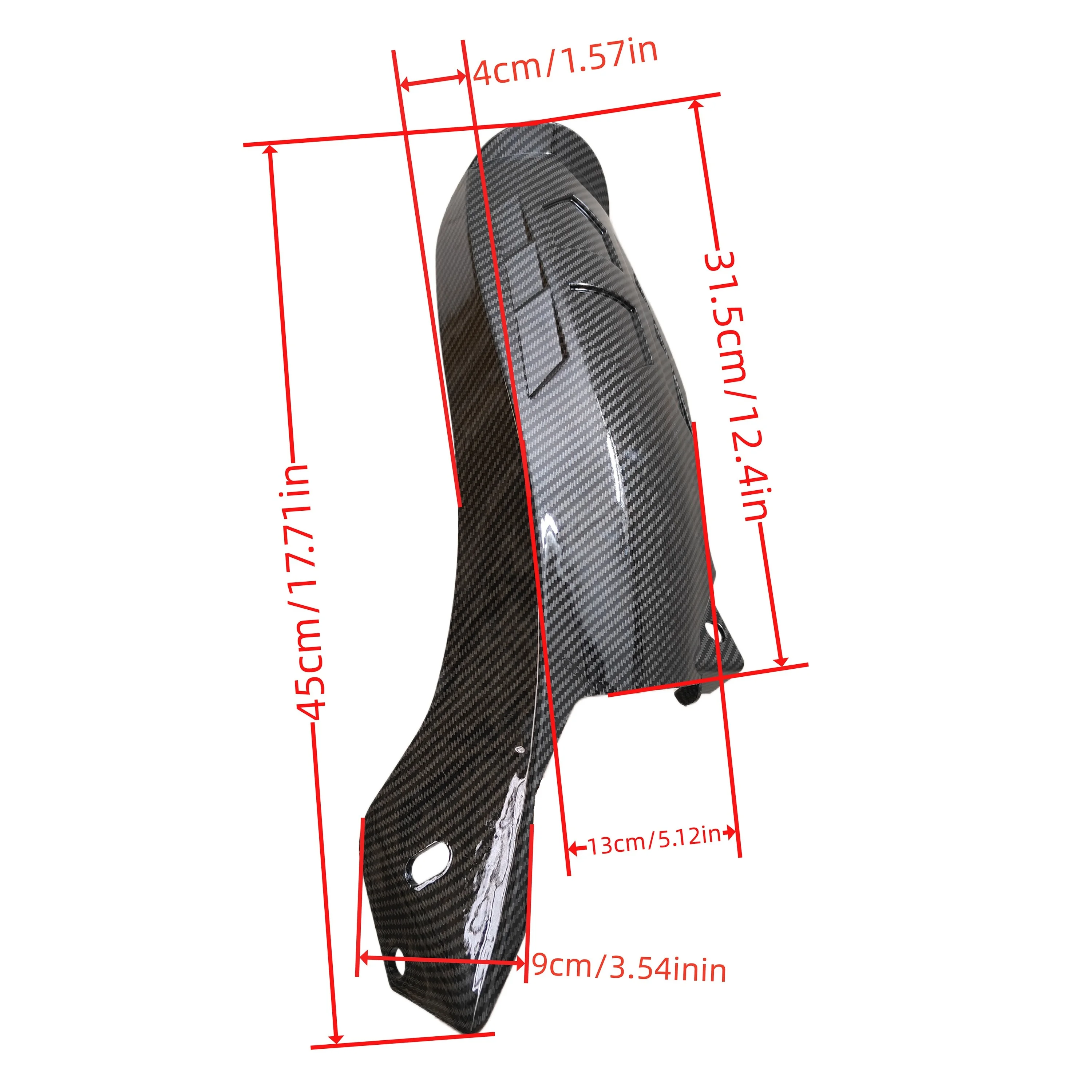 For Honda CLICK125 - Durable Plastic, Thickened Design, Off-Road Motorcycle Mud Set view 3