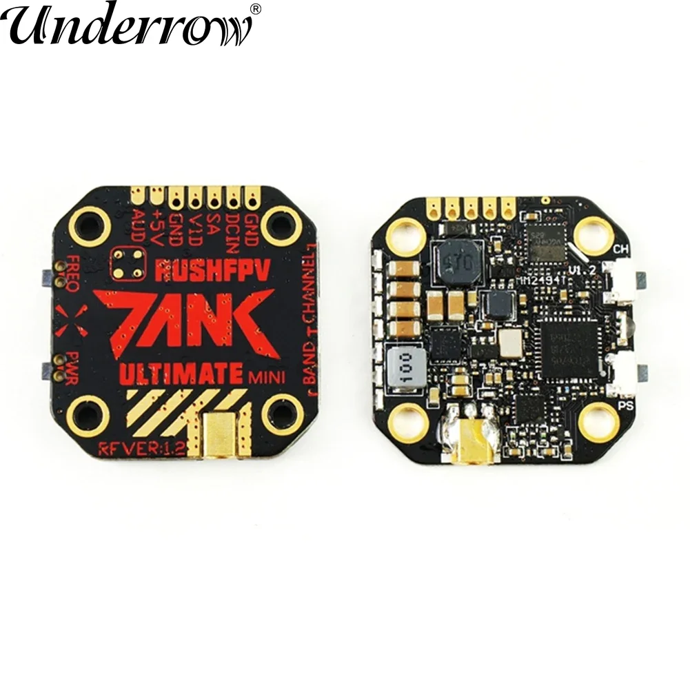 

RUSH TANK Ultimate MINI 5.8GHz 48CH VTX RaceBand 0/25/200/500/800mW Switchable 20x20 Stackable FPV VTX