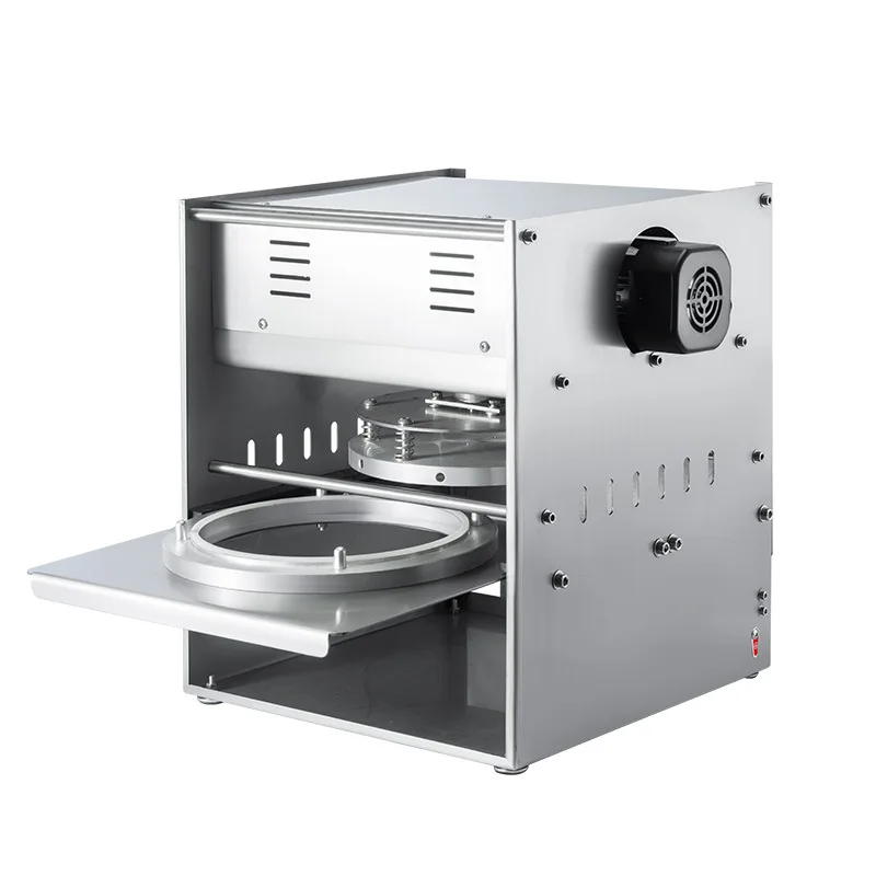 

Automatic button type aluminum foil box sealing machine takeaway packing box small hot pot baler