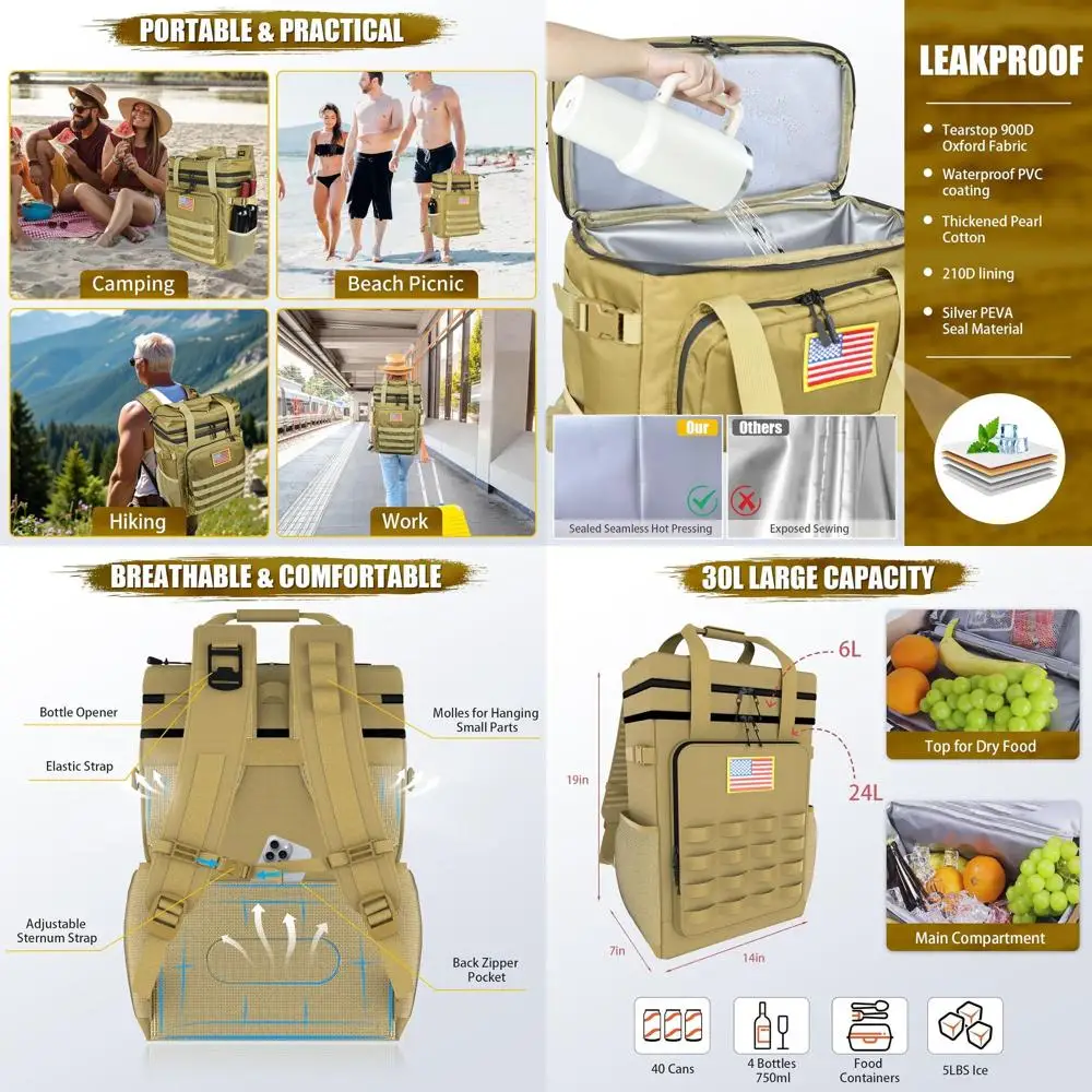 Tactical Backpack C… - image