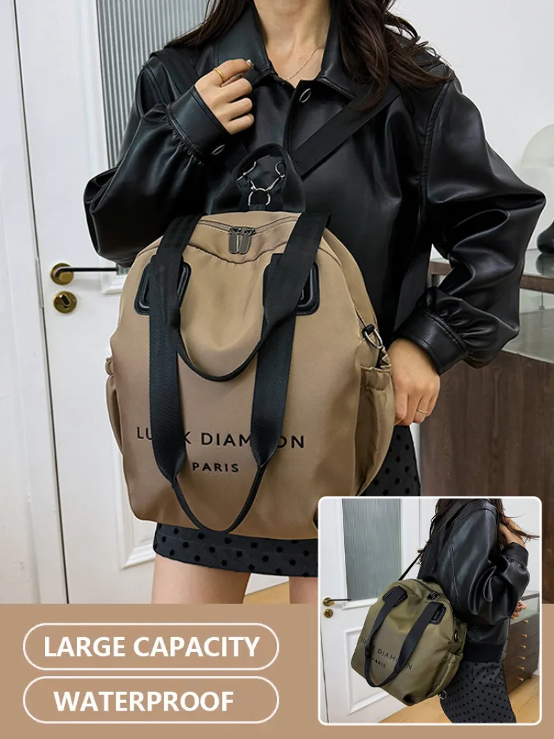 Damen-Rucksack mit großem Fassungsvermögen – vielseitige, stilvolle, minimalistische Umhängetasche, ideal für den täglichen Gebrauch, Reisen und Arbeit,