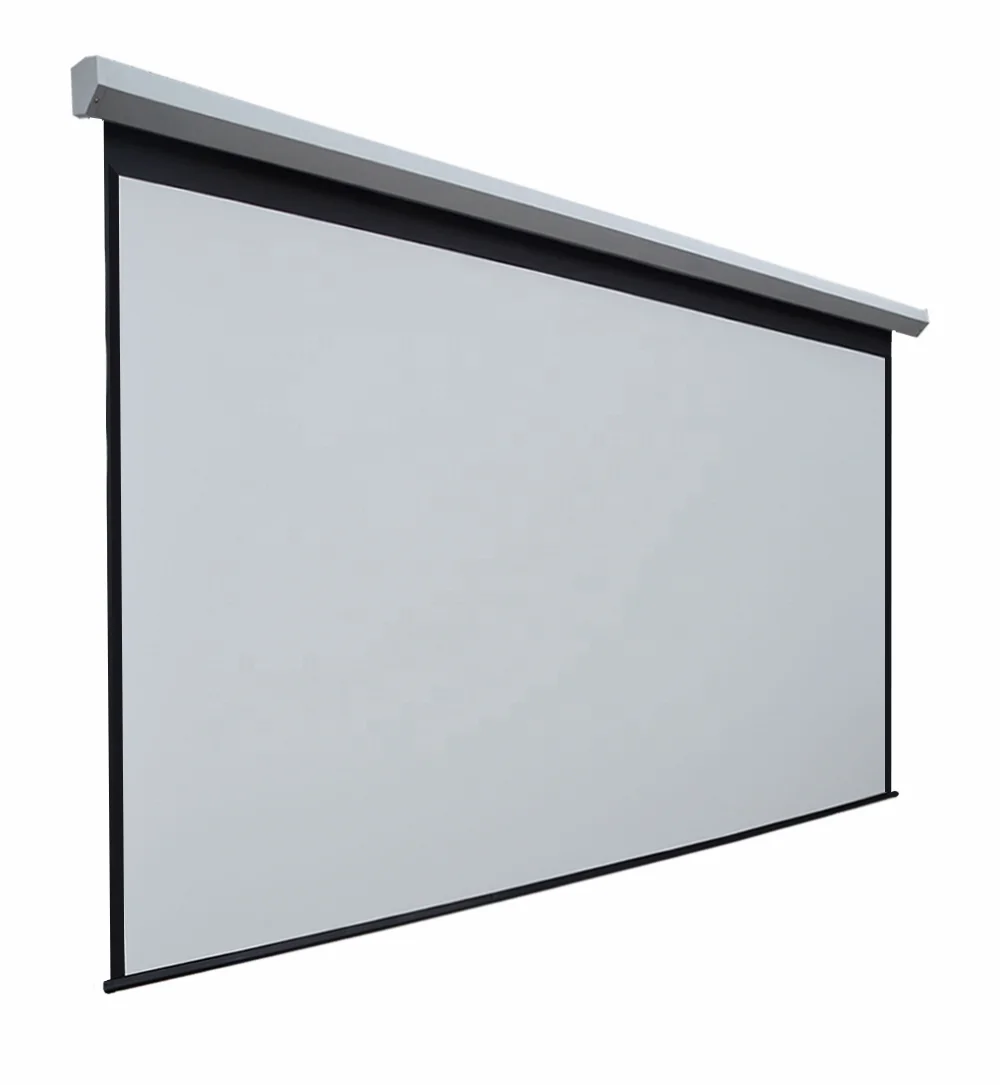 250 Inch Motorized Large High Quality Electric Projection Screen for Stadium Venue Events