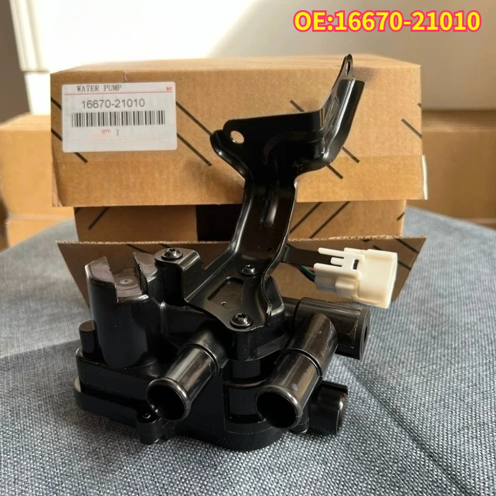 

High quality New For 16670-21010 Toyota Prius Hatchback 1.5 Hybrid L4 2003-2009 Coolant Control Valve With Bracket Water Pump