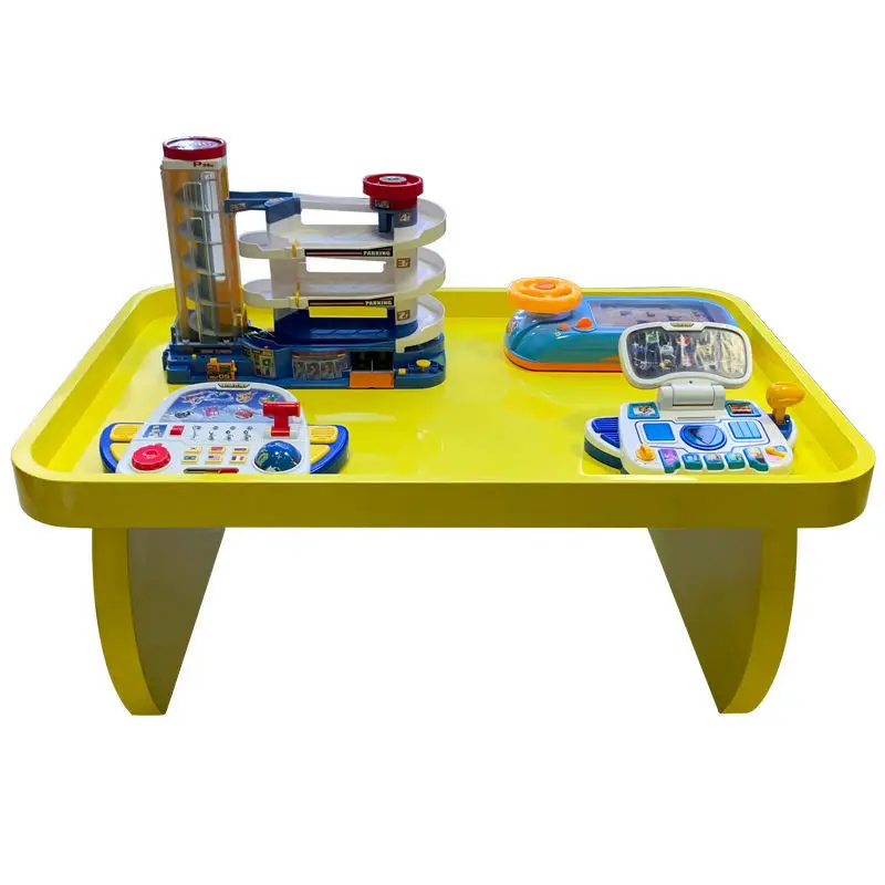 Flat multi-functional children's play table Space sand toy table Handmade experience table customizable