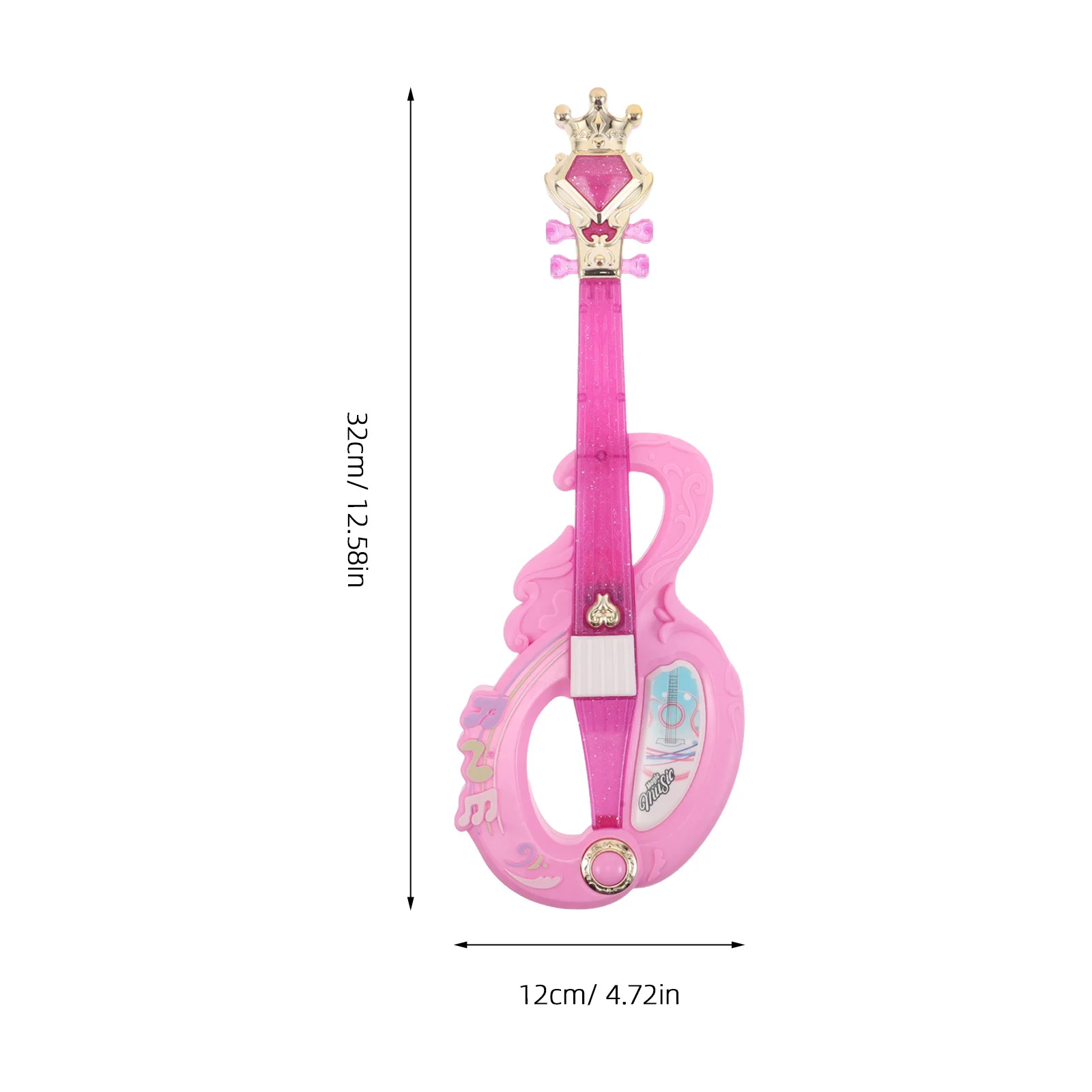 كمان للأطفال آلة موسيقية بلاستيكية خفيفة الوزن واقعية للأطفال صانع الضوضاء التعليمية لمناسبات الحفلات