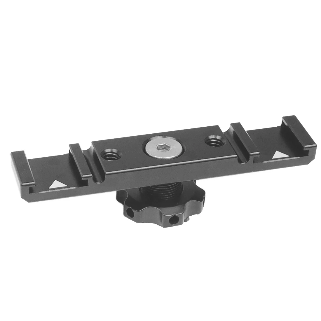 محول الحذاء الساخن البارد المزدوج الثلاثي 1/4 شريط تمديد التثبيت دعامة فيديو لكاميرا Canon Nikon ثلاثية القوائم وميكروفون ضوء فلاش