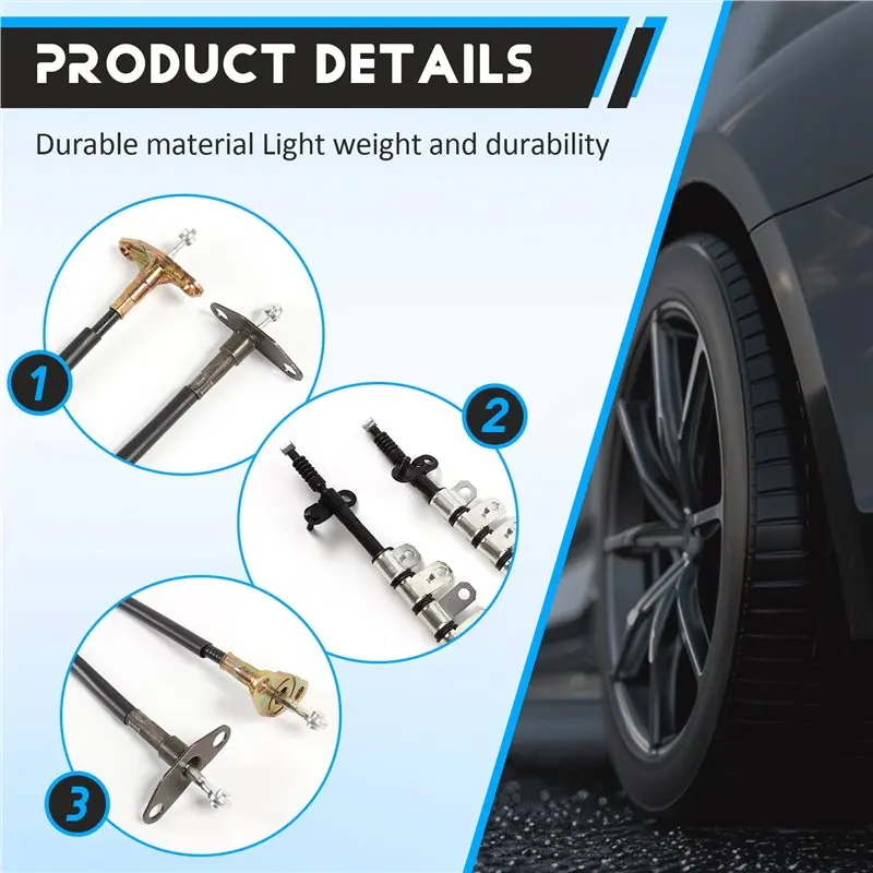 Cabo de freio de estacionamento X39A para Hyundai Terracan 2001-2006
