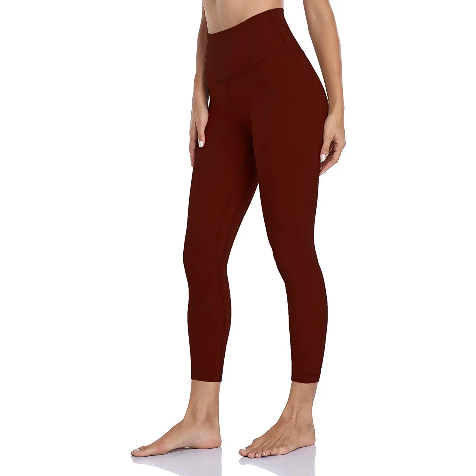 

2024 Hot Sale New Nepoagym Women Yoga Leggings No Front SeamButtery Soft Woman Workout Leggins Pant For Gym Sports Fitness