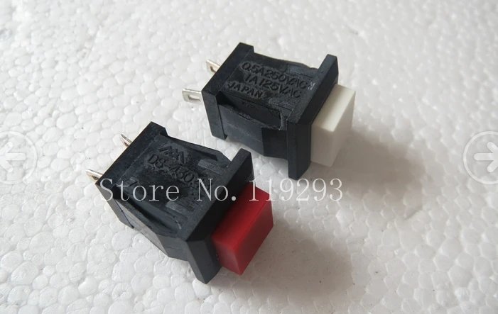 [BELLA]Japan's three mountain square button switch DS-430 431 by -pass the small reset switch normally open switch--10PCS/LOT
