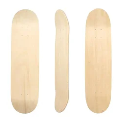 Cubierta de madera de arce para monopatín, 7 capas, doble cóncavo, 8 pulgadas, Longboard, balancín doble