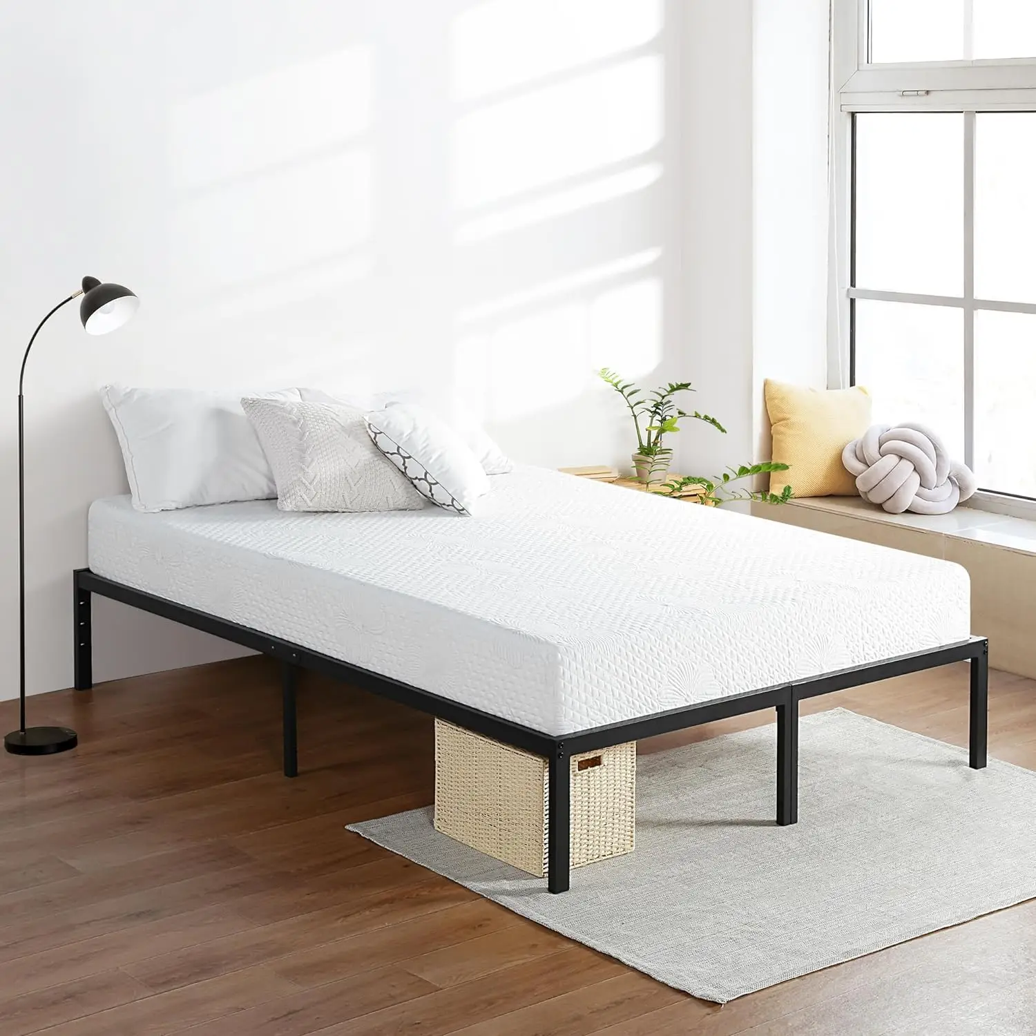 

Foam Mattress, Gel Infused for Comfort and Pressure Relief, CertiPUR-US Certified, Bed-in-a-Box, Medium Firm, Full Size