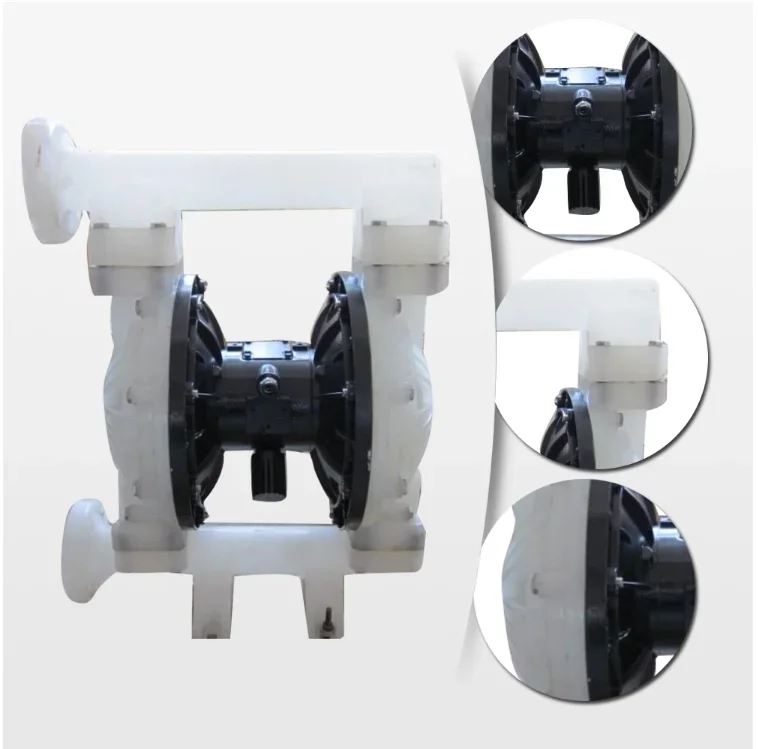 Plastic Chemical Acid Proof Self-priming Pump Air-operated Pneumatic Pump Suppliers Air Diaphragm Pump