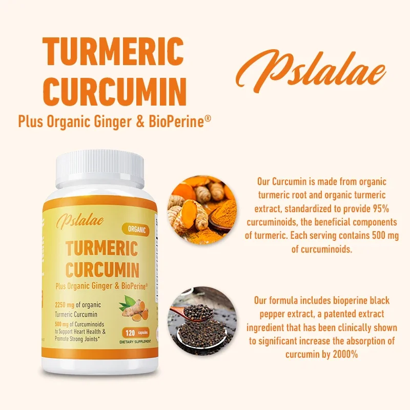 Куркуминная куркума — 95% изгибниц и биопропилена — улучшает гибкость суставов, антиоксидант, улучшает впитывание, здоровье