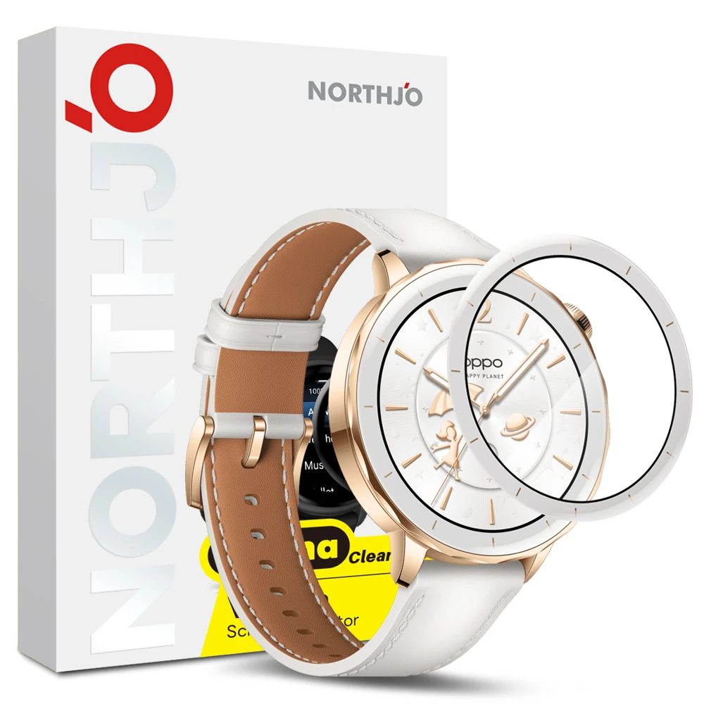 

Для Oppo Watch X2 мини-защитная пленка для экрана против царапин, белый край, ПММА, пленка для часов HD Clarity, устойчивая к истиранию