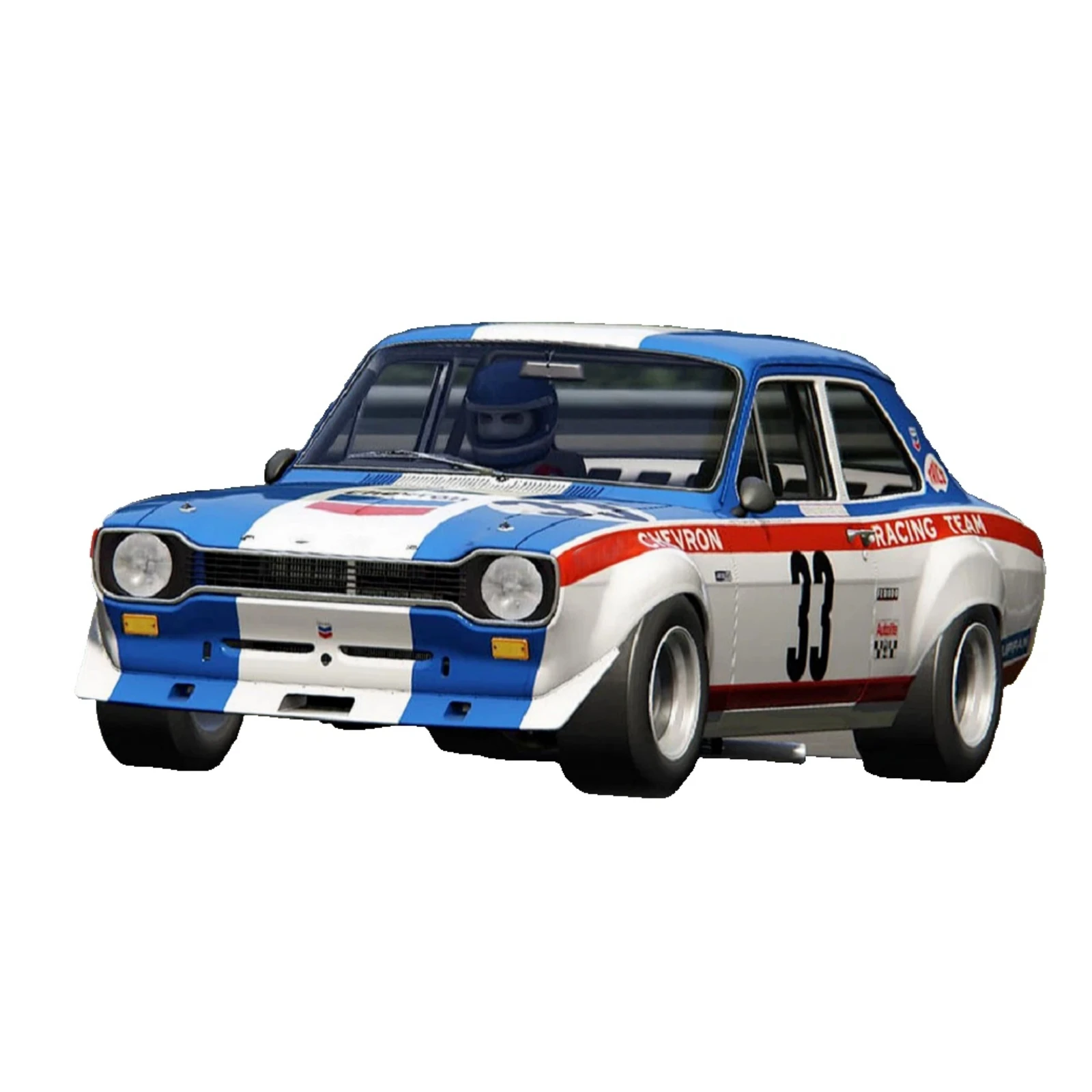 

1/10 Escort Mk1 Polycarbonate Clear RC Car Body Shell (257mm Wheelbase/190mm Width)