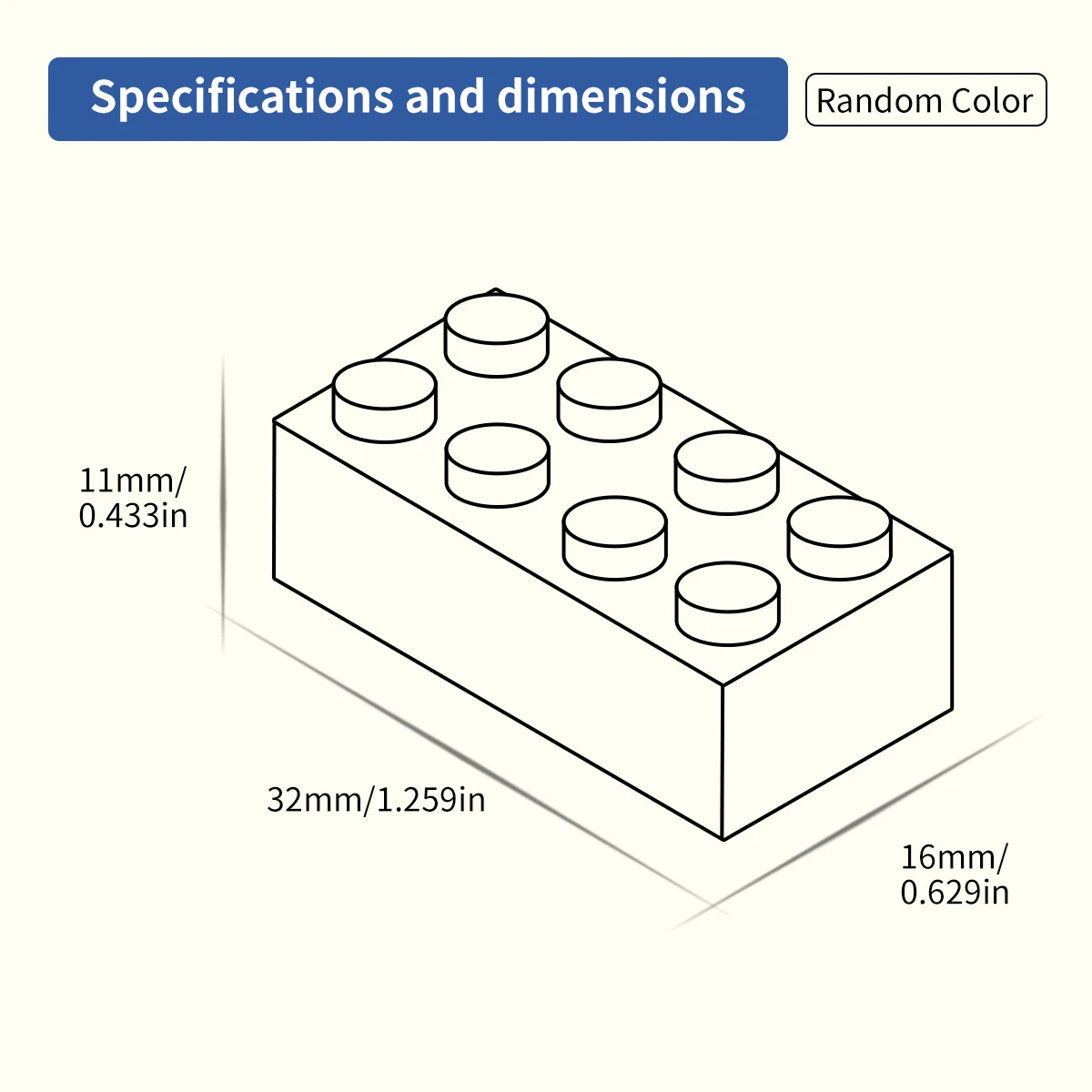 Blocs de construction en briques hautes, 100g, 2x4, figurines épaisses, points, taille éducative et créative, compatibles avec les jouets en plastique pour enfants