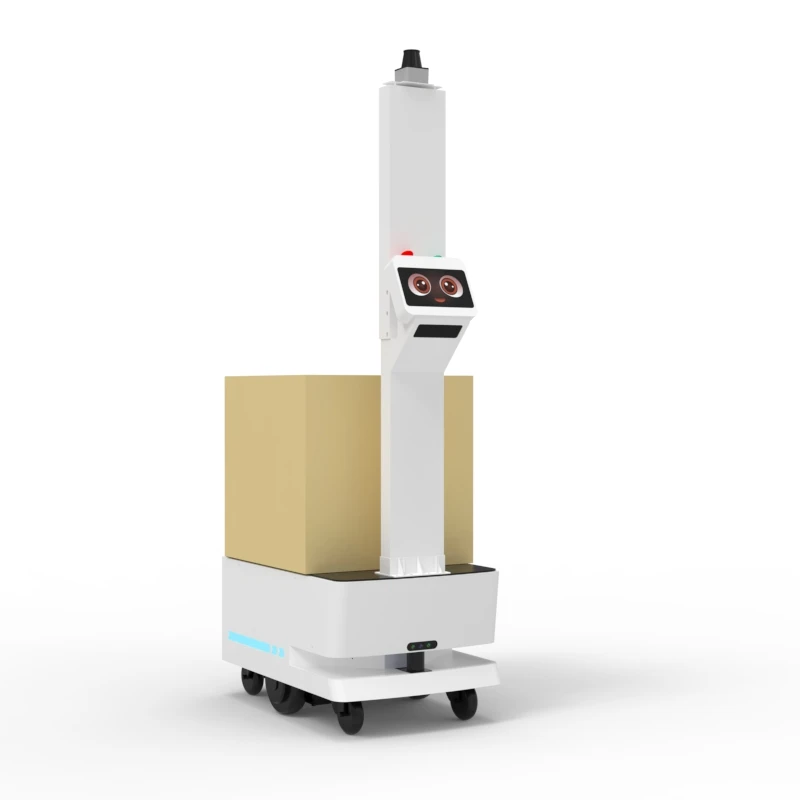 Giraffe Pro Autonomous Obstacle Avoidance 100KG Laser Slam Navigation 4-6H Working Time Intelligent Logistic AGV Robot for