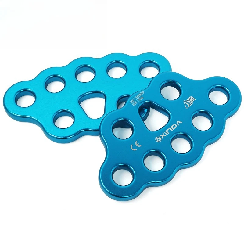 

Be suitable for 45kN load-bearing anchor divider finger plate climbing rope divider outdoor mountaineering equipment
