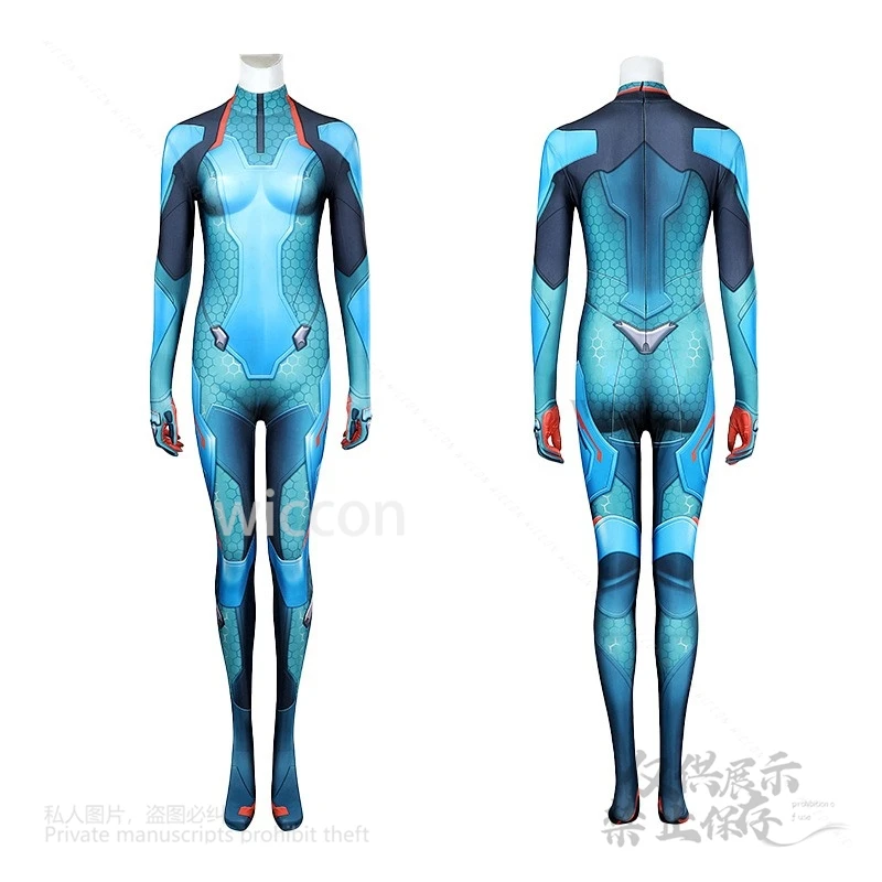 Anime Game Over Watch Juno Cosplay Costume Jumpsuit Full Set Coat Pants Outfit Plus Size XS-3XL Women Halloween Party Customized