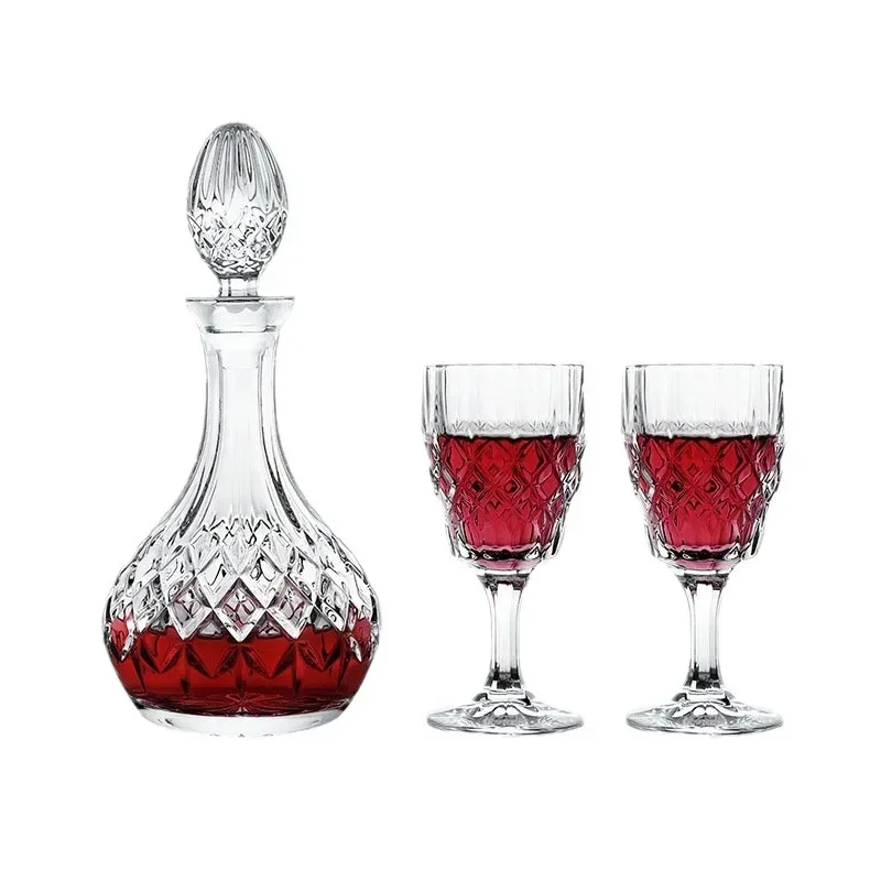 

Crystal glass red wine glass, white wine glass, goblet, wine set decanter set