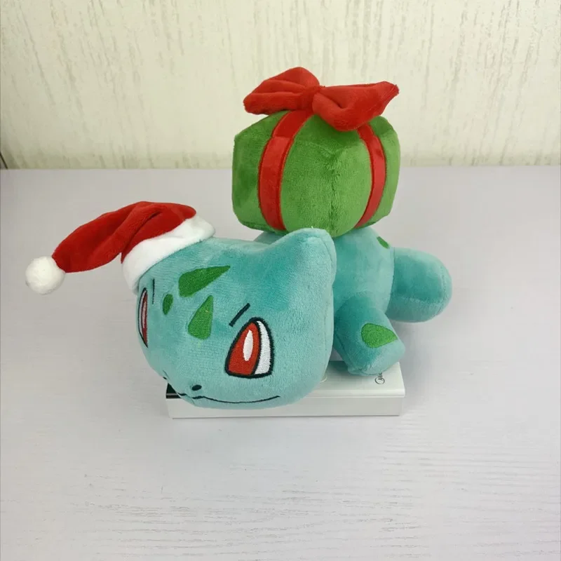 Muñeco de peluche de Pokémon Bulbasaur para niños, juguete de dibujos animados, Anime, Rana mítica, semilla, Kemon, Pet Genie, Bulbasaur