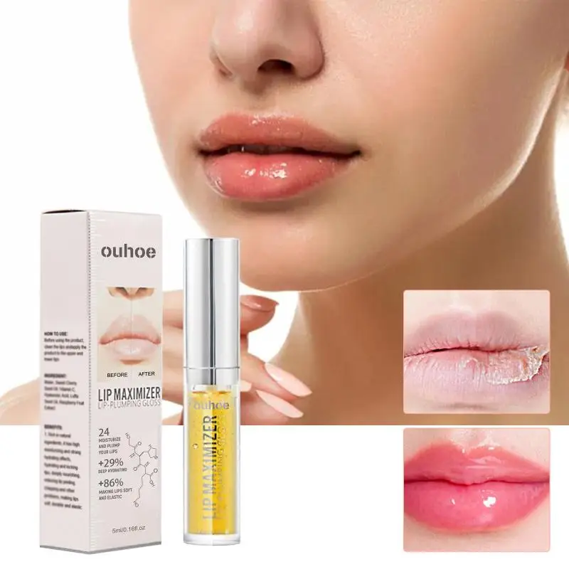 Lip Oil Nourishes Hydrates Removes Dead Skin Prevents Dryness Cracks Moisturize Girls Volumizing Lip Care Oil