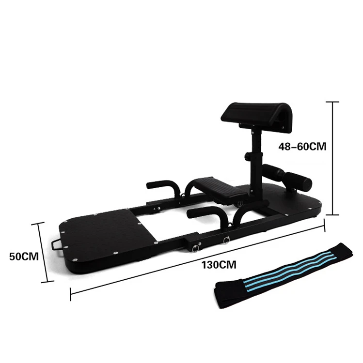 Picture 4: For Foldable Safety Adjustable Gym Shaper Hip Bridge Trainer Strength Exercise Multi-Functional Sit-up Training Bench