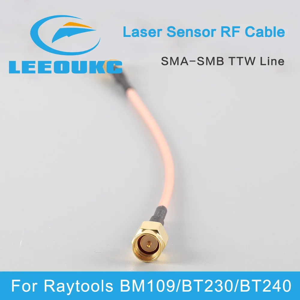 LEEOUKC Sensor Cable Wire raytools Fiber Laser head SMA TTW Line For Raytools Fiber Laser Cutting Head BT230/BT240 BM110