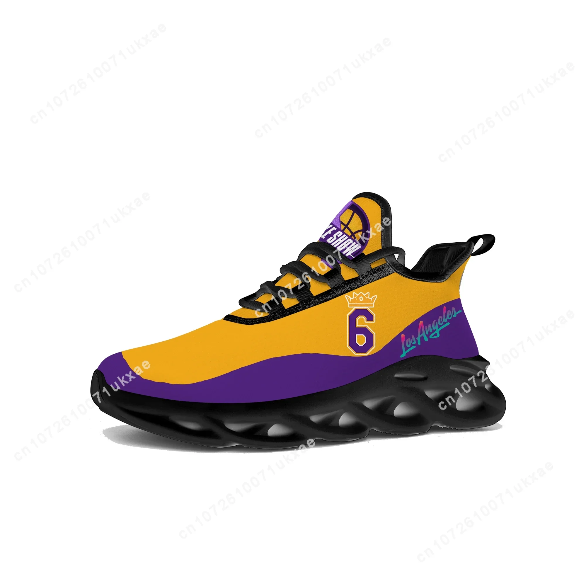 Los Angeles Number 6 3 1 lake show Flats Sneakers Mens Womens Sports Running Shoes High Quality DIY Sneaker customization Shoe