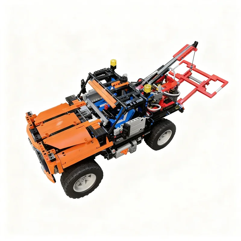 1546pcs MOC Technical Offroad Tow Truck Alternate Model Building Blocks Construction DIY Toy Christmas Gifts Idea Education