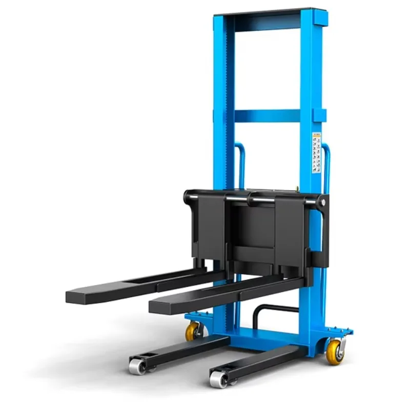 High Working Efficiency Stacker Self Loading Forklift Loading Stacker Mini Electric Pallet Forklift Electric Forklift