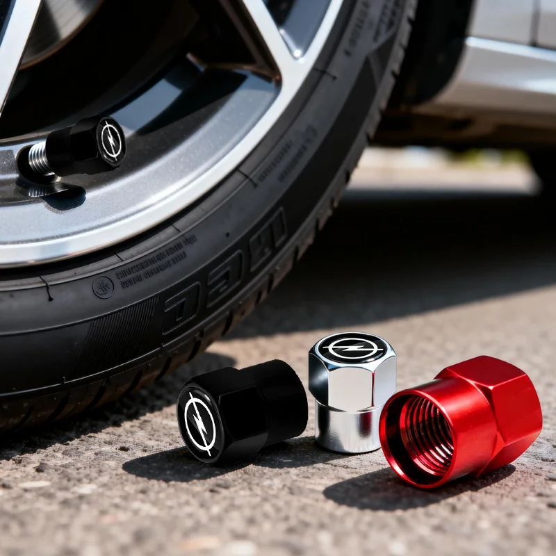 

4PCS New Metal Car Wheel Tire Valve Air Stem Cap For Opel Corsa Astra Insignia Vectra Zafira Meriva Mokka Grandland Vivaro