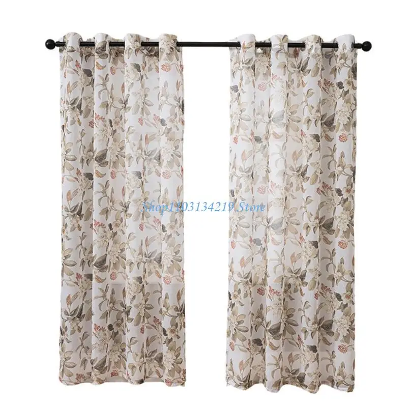 N5KC Spring Sheer Drape 140x200cm Soft Light Diffusions For Trendy Balcony