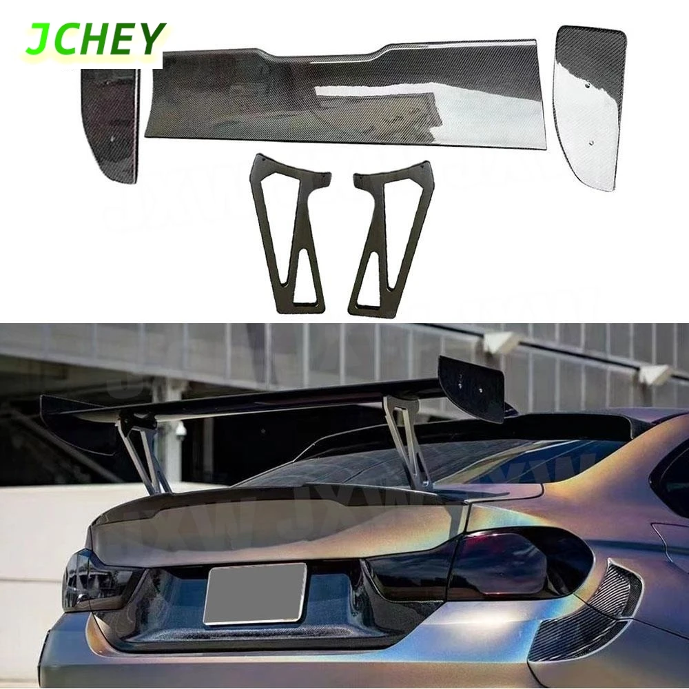 

JCHEY Carbon Fiber Rear Boot Car Wing Spoiler for BMW F80 F82 F83 M3 M4 M5 M6 Sedan Car Rear Spoiler Bodykits FRP