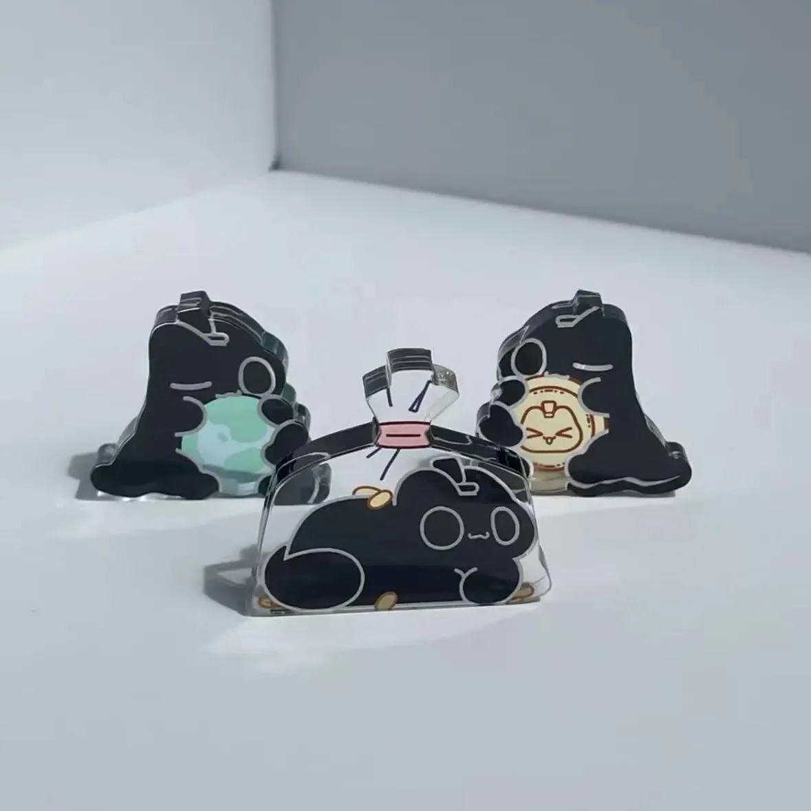 زخرفة سطح المكتب الجديدة ذات الجمالية العالية من الأكريليك التنكرية محلية الصنع لتقديمها للأصدقاء والصديقات #1