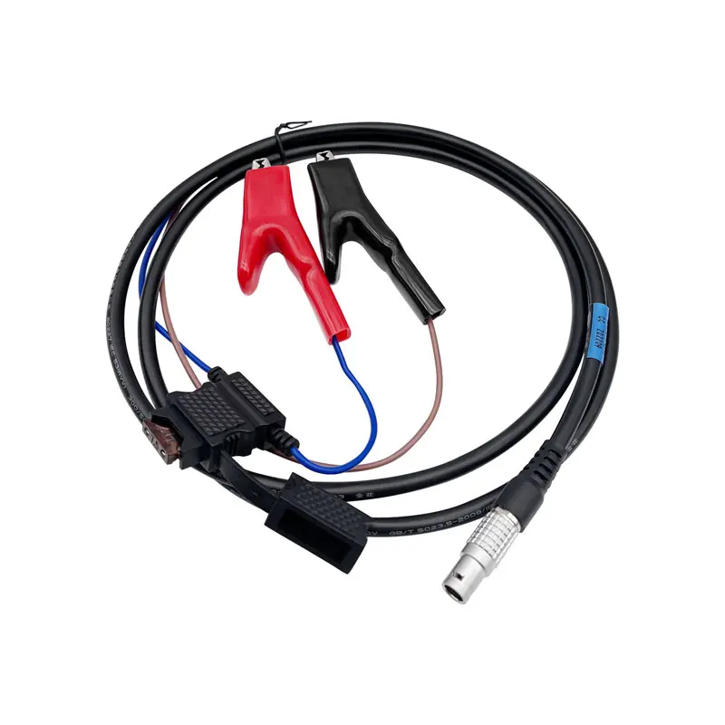 A00904 External Radio Power Cable For CHCNAC CHC X91 GPS GNSS RTK DL5-C1 2 Pin To Clips