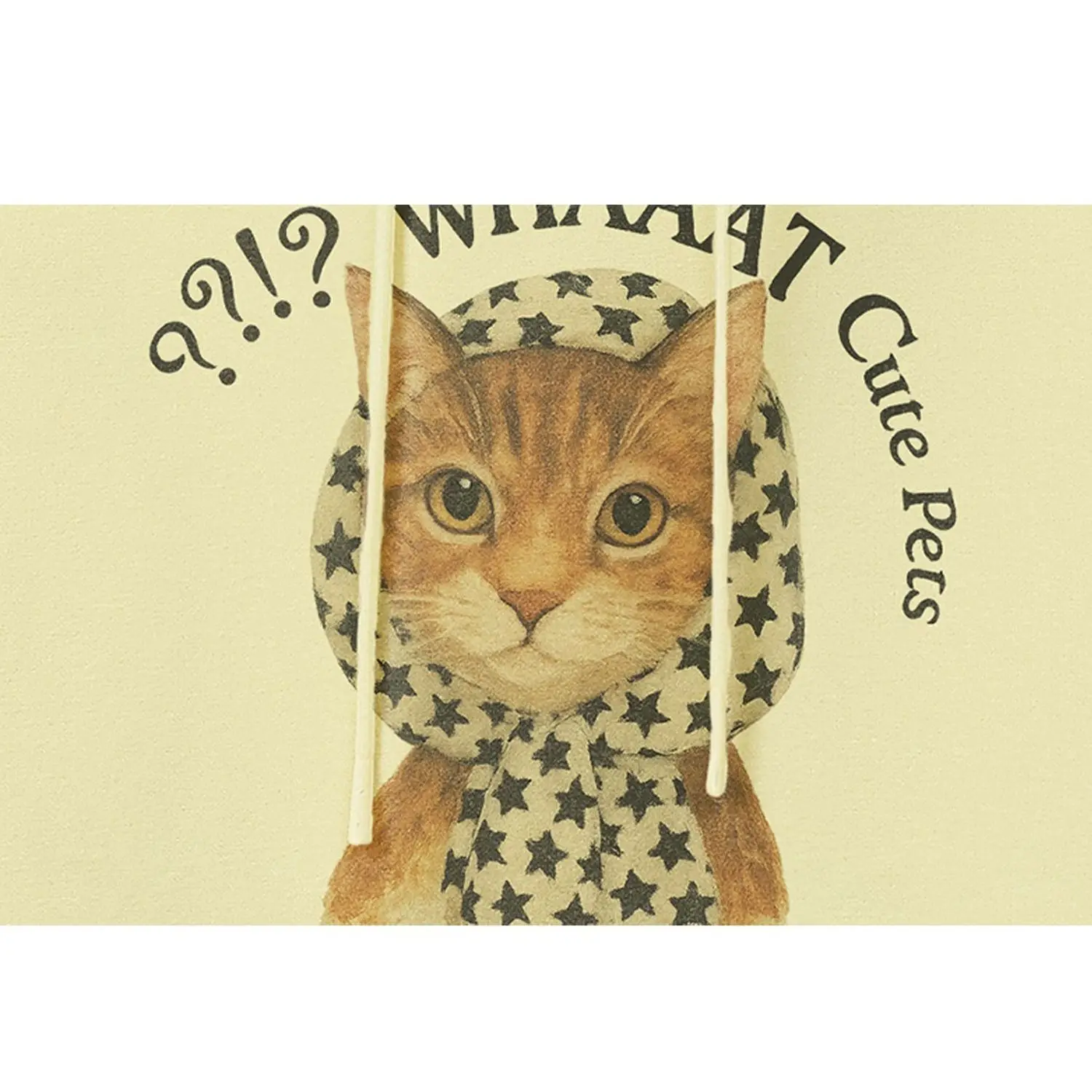 Large Size Harajuku Preppy-style Yellow Oversized Hoodie Funny Cat Graphic Print, Y2K Cute Aesthetic Sweatshirt Couples Kawaii
