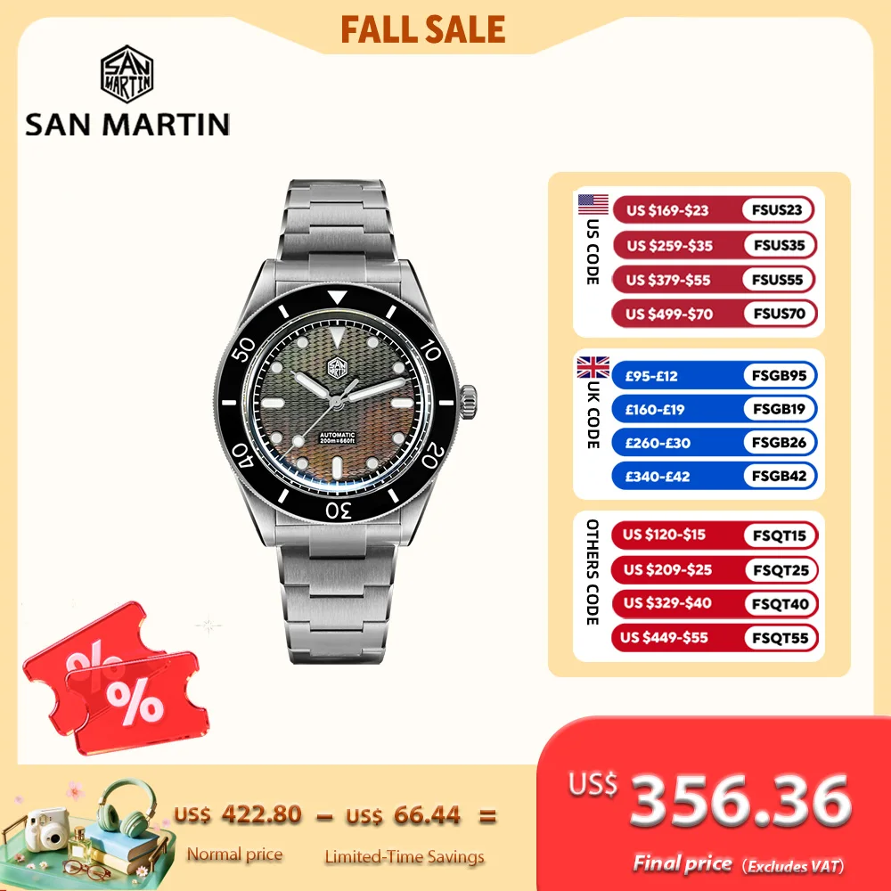 Guilloché Dial Watch - سان مارتن 39 مللي متر ميوتا